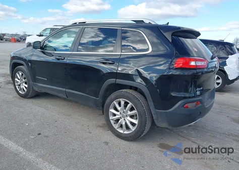 2015 Jeep Cherokee Limited z USA, uszkodzony, nr VIN 1C4PJMDBXFW763874